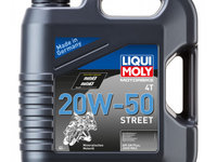 Ulei de motor LIQUI MOLY Motorbike 4T 20W-50 Street 4L