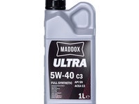 Ulei de motor MADDOX OIL Ultra C3 5W-40 1L