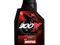 Ulei de motor MOTUL 300V 4T FL Road Racing 15W-50 1L