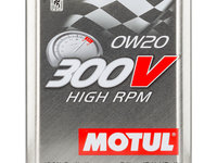 Ulei de motor MOTUL 300V High RPM 0W-20 2L