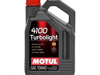 Ulei de motor MOTUL 4100 TURBOLIGHT 10W-40 4L