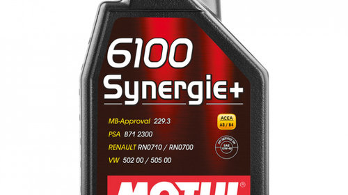 Ulei de motor MOTUL 6100 SYNERGIE+ 10W-40 1L