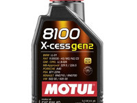 Ulei de motor MOTUL 8100 X-Cess gen2 5W-40 1L