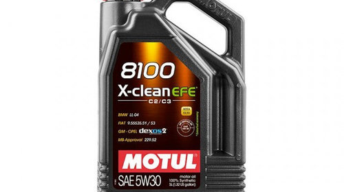 Ulei de motor MOTUL 8100 X-CLEAN EFE 5W-30 4L