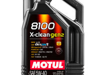 Ulei de motor MOTUL 8100 X-Clean gen2 5W-40 5L