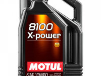 Ulei de motor MOTUL 8100 X-POWER 10W-60 5L