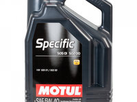 Ulei de motor MOTUL SPECIFIC 505 01 / 502 00 / 505 00 5W-40 5L