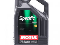 Ulei de motor MOTUL SPECIFIC CNG/LPG 5W-40 5L