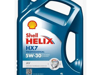 Ulei de motor SHELL Helix HX7 Professional AV 5W-30 4L