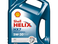 Ulei de motor SHELL Helix HX7 Professional AV 5W-30 5L