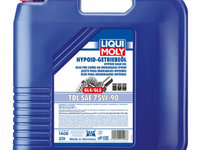 Ulei de transmisie LIQUI MOLY Hypoid-Getriebeöl (GL4/5) TDL SAE 75W-90 20L