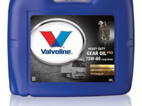 Ulei diferential VALVOLINE Heavy Duty Gear Oil Pro 75W-80 20L