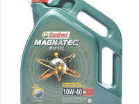 Ulei magnatec diesel 10w-40 b4 5 lt - 15ca2c castrol CG1040D 5 CASTROL OIL