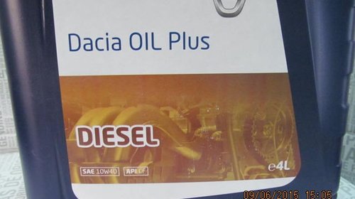 ULEI Motor 10W40 Dacia Oil Plus Diesel 4L ORIGINAL 6001999710