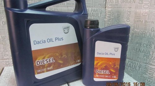 ULEI Motor 10W40 Dacia Oil Plus Diesel 4L ORIGINAL 6001999710