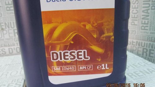 ULEI Motor 10W40 ORIGINAL Dacia Oil Plus Diesel 1L 6001999709
