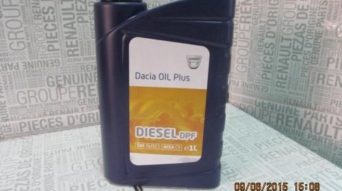 Ulei motor 5w30 1l dacia oil plus diesel cu d