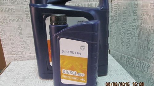 ULEI Motor 5W30 DPF Dacia Oil PLUS Diesel 4L 