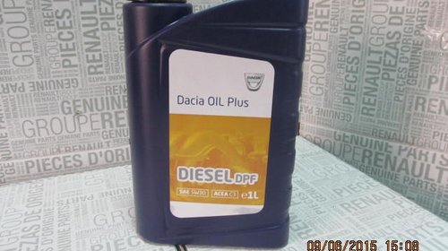 ULEI Motor 5W30 DPF Dacia Oil PLUS Diesel 4L ORIGINAL 6002005675