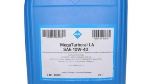 ULEI MOTOR ARAL MEGA TURBORAL 10W-40 20L