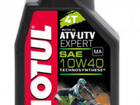 Ulei Motor Atv Motul 4T ATV-UTV Expert 10W-40 MA 1L 105938