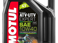 Ulei Motor Atv Motul 4T ATV-UTV Expert 10W-40 MA 4L 105939