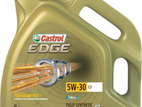 Ulei motor Castrol Edge TITANIUM FST 5W30 C3 4 litri, sintetic, ACEA C3, API SN, BMW LL-04, GM dexos2, MB 229.31/229.51, Renault RN 0700/0710, VW 504 00/507 00