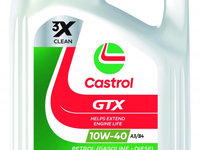 Ulei motor Castrol GTX 10W-40 A3/B4 4L 15F8FD piesa NOUA