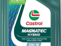 Ulei motor Castrol Magnatec Hybrid 0W-16 5L 15F6FA piesa NOUA
