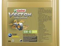 Ulei Motor Castrol Vecton Long Drain 10W-40 E6/E9 20L