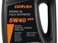 Ulei Motor Drive+ 5W-40 DPF 5L