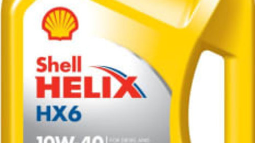 Ulei motor Helix HX6 (4L) SAE 10W40, API SN PLUS, ACEA A3, B4, MB 229.3, RENAULT RN 0700, VW 502.00, VW 505.00