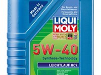 Ulei motor Liqui Moly 5W40 Leichtlauf HC7 , 1L