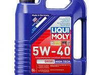 Ulei motor Liqui Moly Diesel Hightech 5W40 5L 2696 piesa NOUA