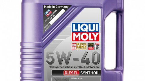 Ulei motor Liqui Moly Diesel Synthoil 5W-40 1