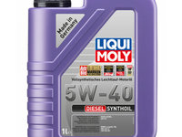 Ulei motor Liqui Moly Diesel Synthoil 5W40, 1 l