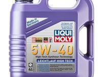 Ulei motor Liqui Moly Leichtlauf High Tec 5W40 (2595) 4L 2595