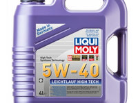 Ulei motor Liqui Moly Leichtlauf High Tech 5W40, 4 litri