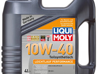 Ulei Motor Liqui Moly Leichtlauf Performance 10W-40 4L 8998