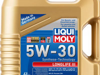 Ulei Motor Liqui Moly Longlife III 5W-30 4L 20821