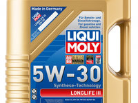 Ulei Motor Liqui Moly Longlife III 5W-30 5L 20822