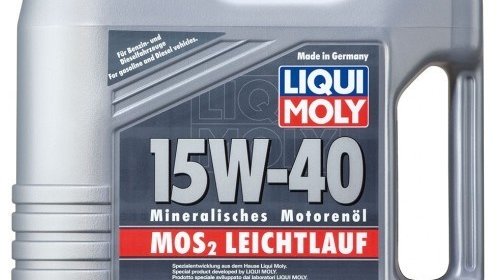 Ulei motor LIQUI MOLY MoS2 Leichtlauf 15W40 (