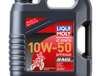 Ulei motor Liqui Moly Motorbike 4T 10W50 Offroad Race, 4 l