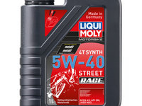 Ulei motor Liqui Moly Motorbike 4T 5W40 Street Race, 1 l