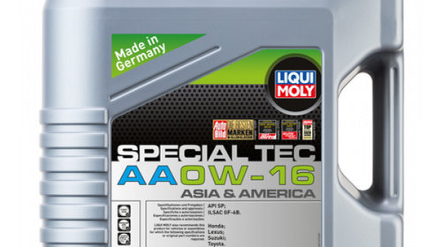 Ulei motor Liqui Moly Special Tec AA 0W16, 4 