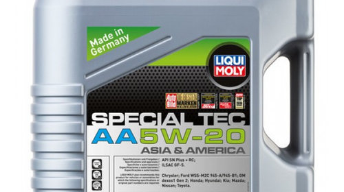 Ulei motor Liqui Moly Special Tec AA 5W20, 4 