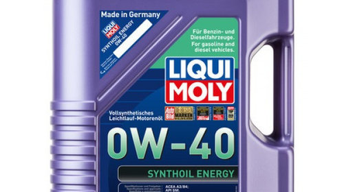 Ulei motor Liqui Moly Synthoil Energy 0W40, 5