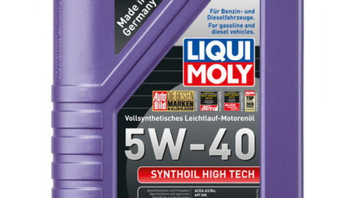 Ulei motor Liqui Moly Synthoil High Tech 5W40