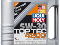 Ulei motor Liqui Moly Top Tec 4200 5W30 5L 3707 piesa NOUA