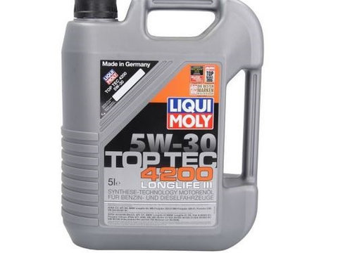 Liqui Moly TOP TEC 4200 5W-30 3706 Leichtlaufmotoröl 1 l